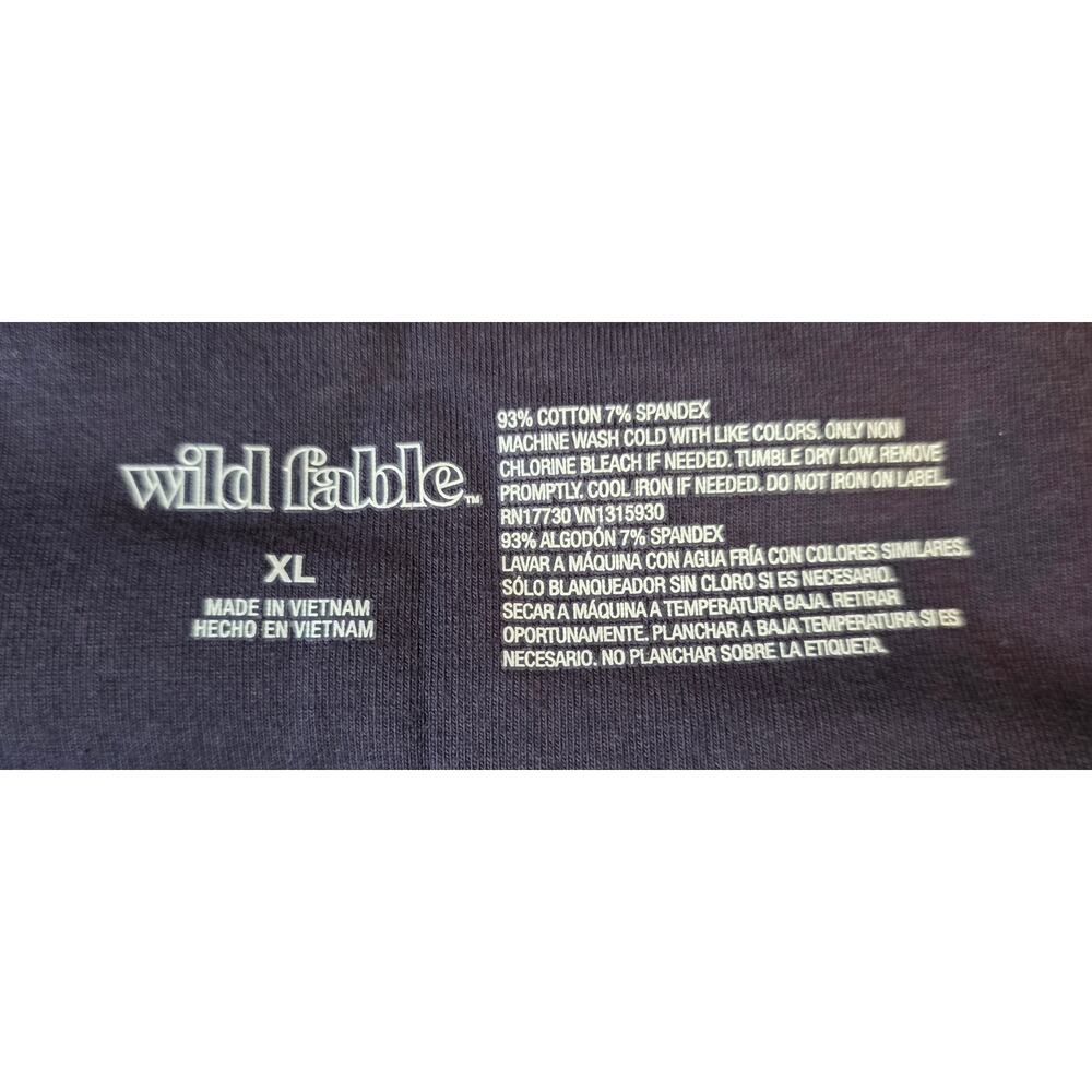 NWT XL Women's Leggings w/Ankle Slit, Slight Flare Leg, Eggplant MSRP $24 - Picture 8 of 8